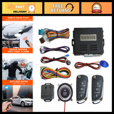 Keyless Entry Security Alarm System, Remote Engine Starter, Push to Start Button