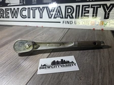 Indestro Super No. 3201 Ratchet 1/2" Drive - Made in USA - Vintage