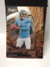 2025 Panini Select Football Base Turbocharged Cam Ward RC #23