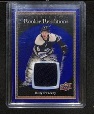 2023-24 Upper Deck Trilogy Rookie Renditions Jersey Billy Sweezey
