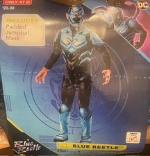 Rubies Blue Beetle Costume sz S 6 child 
