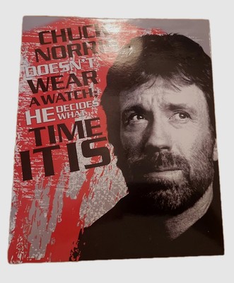 2008 Chuck Norris Portfolio Folder 3 Hole Punched