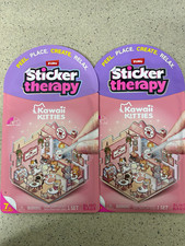 ZURU Sticker Therapy Kawaii Kitties Blind Bag Sticker Sets Lot of 2