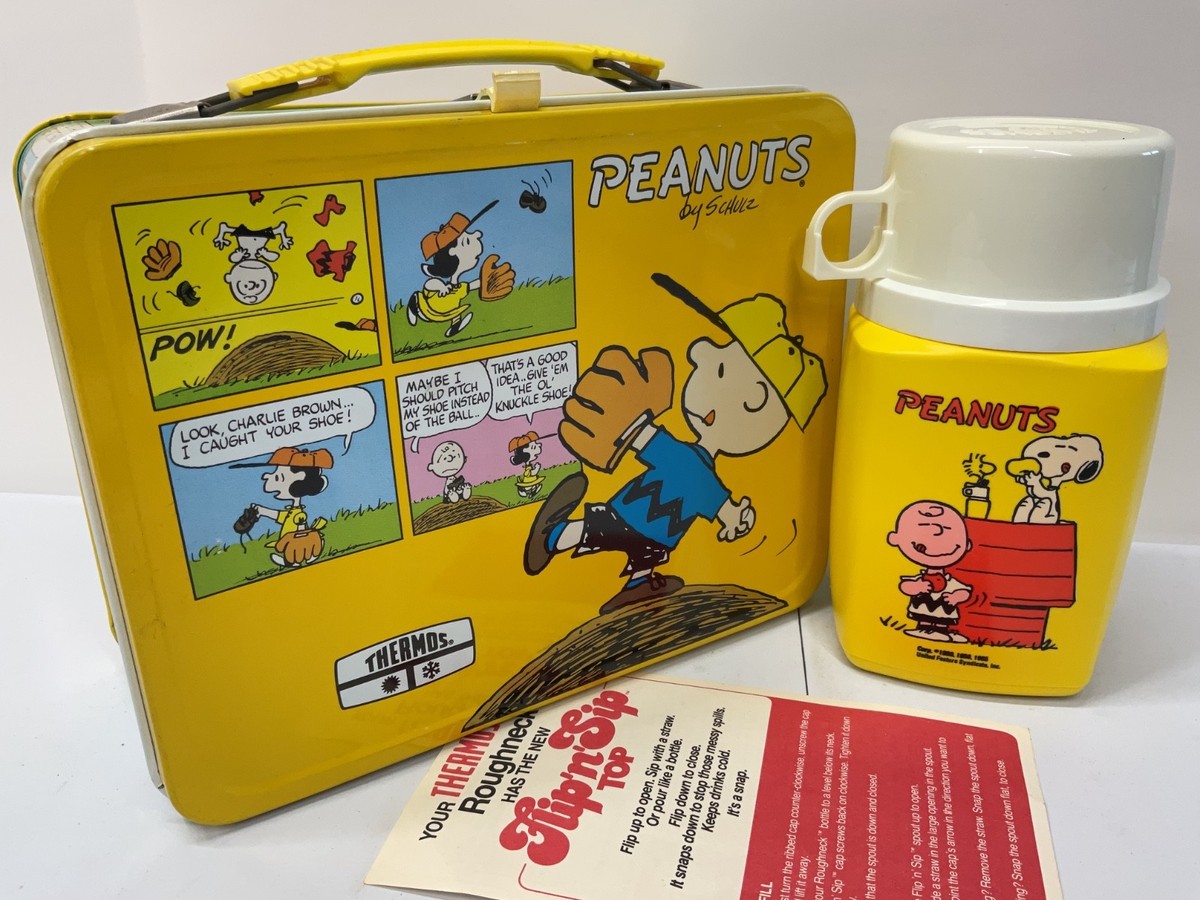 Peanuts Lunch Box With Thermos: Your Kid's New Favorite 3 Peanuts Lunch Box With Thermos: Your Kid's New Favorite