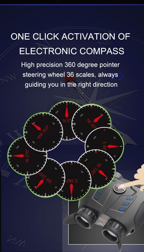 Naked Eye 3D VR Binocular Head Mounted Night Vision Device 7 Colors Effects IP54 - Picture 18 of 24