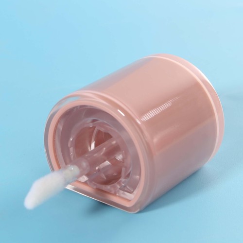 12 Stück 8 ml Halbrund Leere Lipgloss Tuben Großpackung mit Stab Rosa Sonnenfest - Bild 6 von 9