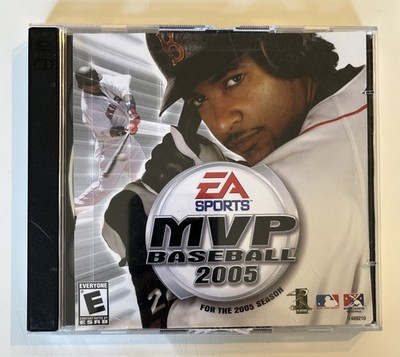 MVP Baseball 2005 EA Sports PC CD-ROM 2 Discs + Key Windows