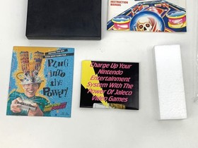 1990 Nintendo NES Game - Pinball Quest w/ Box Sleeve Manual Insert Foam Bag