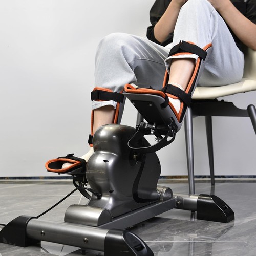 Supporto Gambe per Esercitatore a Pedale Motorizzato e Mini Esercizio Elettrico Nero - Foto 6 di 8
