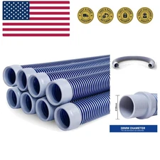 Versatile 26ft Swimming Pool Vacuum Hose - Compatible with All Major Cleaners