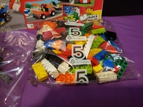 LEGO Set Race Car Rally 350 PC Storage Case Juniors 10673  RETIRED SET Easy 4-7