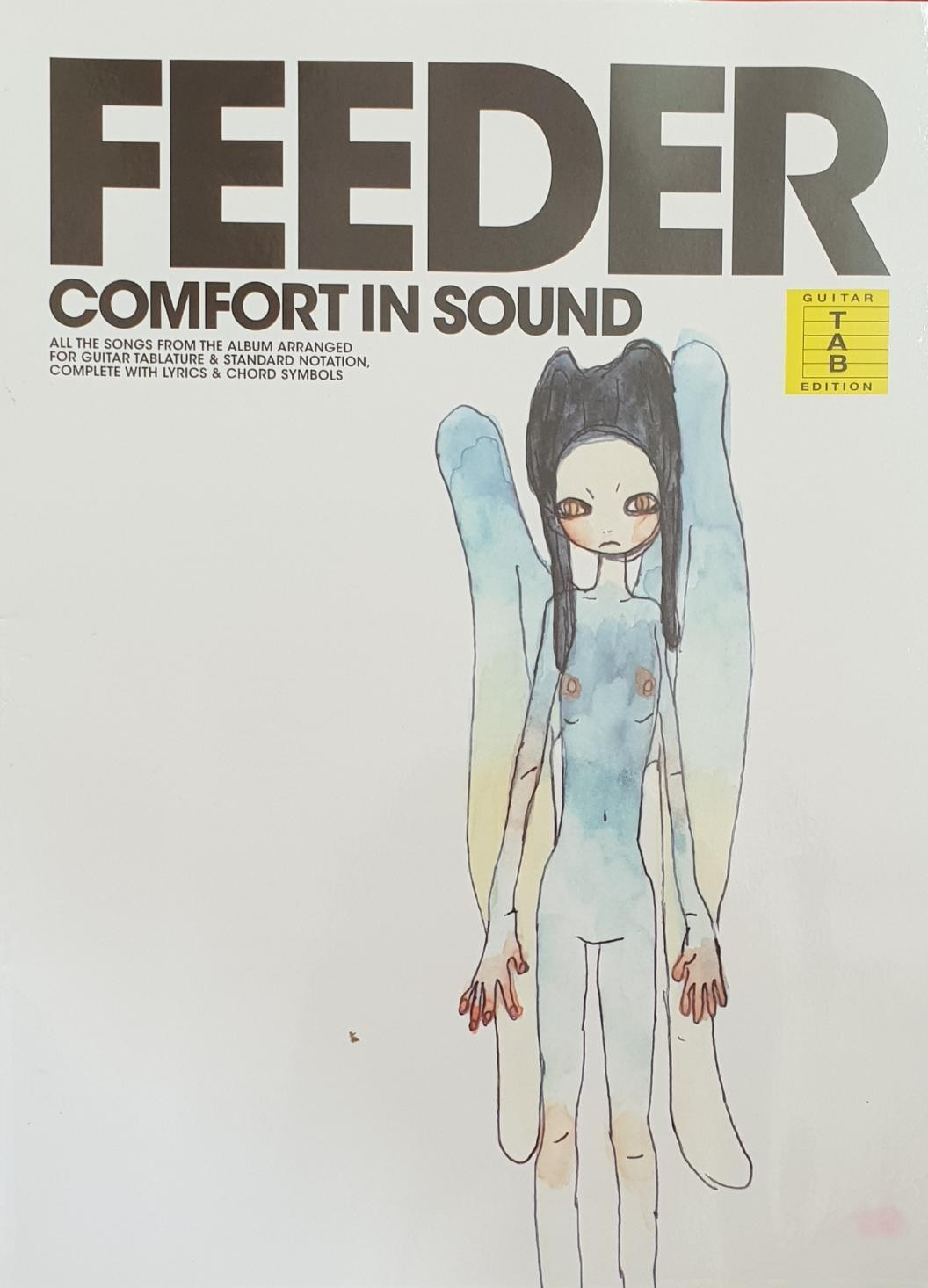 Feeder - Comfort In Sound Guitar Edition TAB Book - Just The Way I'm Feeling C6
