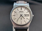 Vintage 1977 Seiko King Quartz 4823-8130 JDM Textured Dial Kanji Day Date