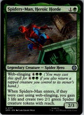 Spiders-Man, Heroic Horde Marvel's Spider-Man 117 Magic: The Gathering NM