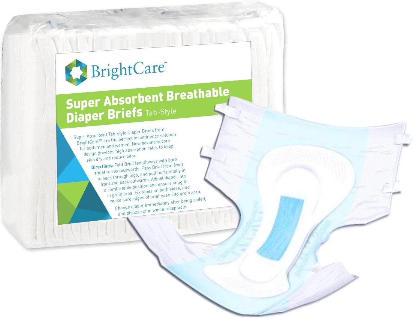 Supreme Slip Couche Jetable Respirant avec Onglets pour Incontinence   Supe...