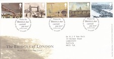 Bridges of London GB RM FDC Tallents 2002 (153449)