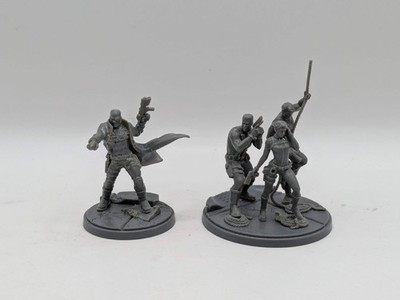 Marvel Crisis Protocol: Nick Fury and SHIELD Agents - nur Modelle (AW034)