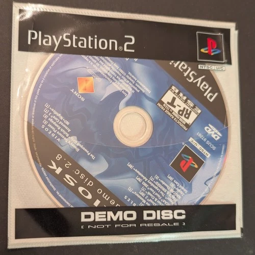Promotional-Only PlayStation 2 Kiosk Demo Disc 2.8 2002 Sony PS2 NFR RARE SEALED