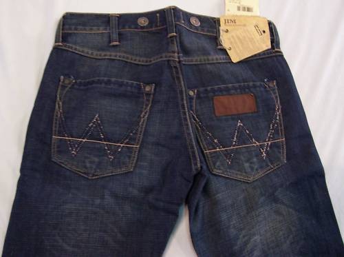 Jeans Uomo Wrangler JIM Eastside Blue Pantalone denim W 38 L 34 | eBay