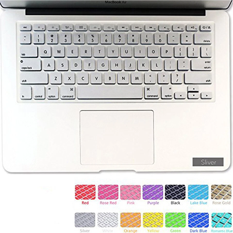 Silicone Keyboard Skin Cover Film For Apple Macbook Pro 13" 15" Retina Air 11 ∂ - Image 2 of 4