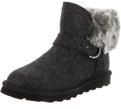 Bearpaw Men s Braydon Charcoal Grey Size 11 Shoe : Boots