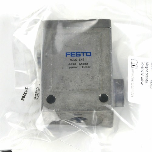 Neu im Karton FESTO VAK-1/4 6890 Vakuumerzeuger Expressversand - Bild 3 von 5