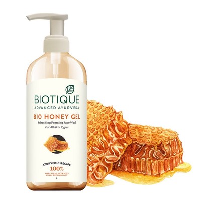 biotique honey gel face wash price