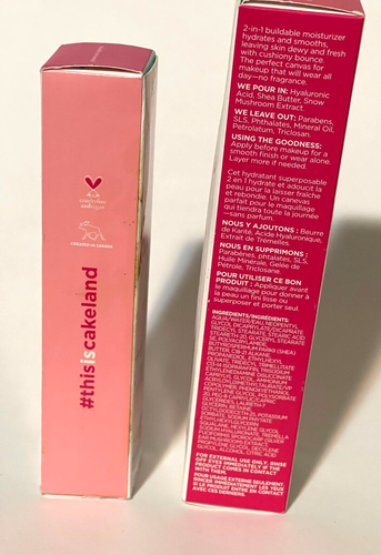 2 Pc Cake Beauty Bouncy Hydrating Milk Serum & Air Whip Priming Moisturizer - Picture 2 of 4