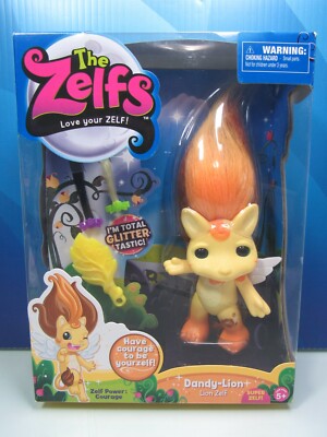 SUPER SIZED DANDY-LION ZELF - 4'' Moose Toys - NEW IN SEALED BOX - Rare - LAST 1s
