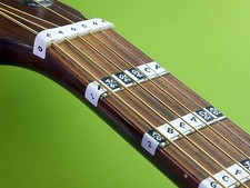 Adesivi Note Tasti Chitarra per Imparare Decalcomania + Lezioni Online