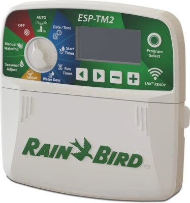Rain Bird Steuergerät 24VAC typ TM2 Indoor 4 bis 12 Stationen WLAN-fähig