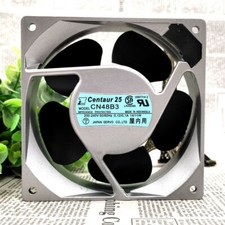 1 Pc. New CN48B3 12038 12CM 200~240V 14/11W AC Silver Frame Cooling Fan