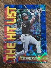 2022 Panini Donruss The Hit List Blue /249 Tim Anderson #THL-3