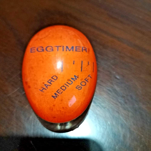 Resin Egg Timer / Thermometer, TESTED, works - Picture 1 of 5