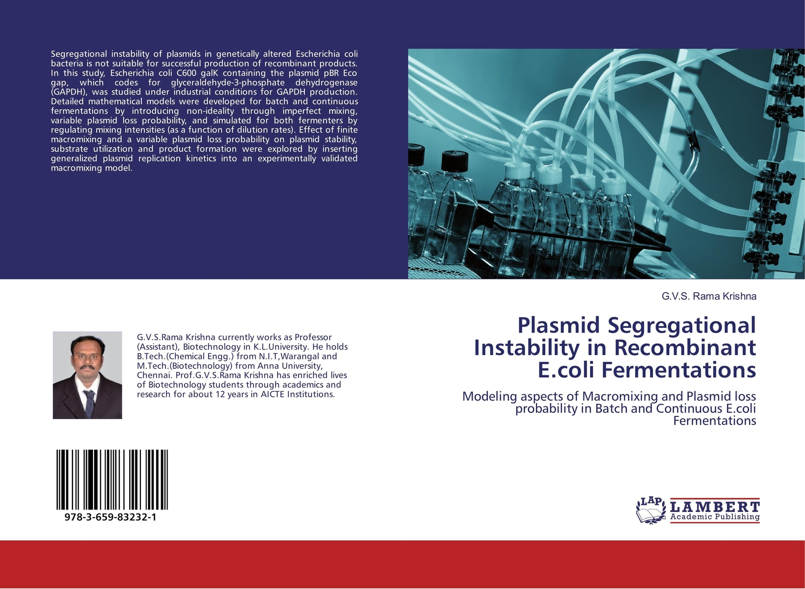 Thumbnail - G. V. S. Rama Krishna | Plasmid Segregational Instability In