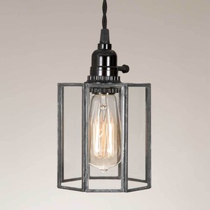 Glass Drum New Small Hanging Pendant Light Plug In Light Ebay