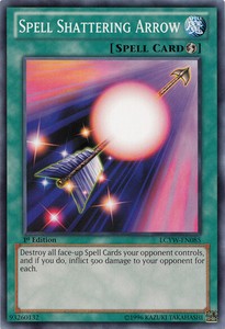 Spell Shattering Arrow - LCYW-EN085 - Common - 1st Edition x3 - Lightly Played