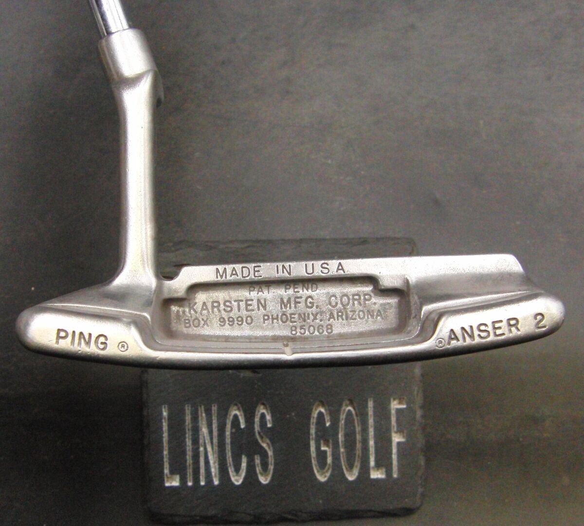 Refurbished Ping Karsten 3 Putter 89cm Playing Length Steel Shaft Acer Grip Refurbished Ping Karsten 3 Putter 89cm Playing Length Steel Shaft Acer Grip