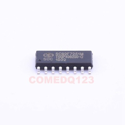 5PCSx SC92F7251M16U SOP-16 SOC    ：4KB RAM：256Byte #D2