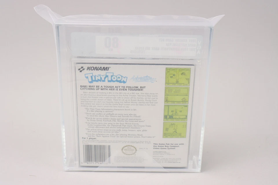 Tiny Toon Adventures: Babs' Big Break Nintendo Game Boy GB New Sealed VGA 80 NM - Image 4 of 4