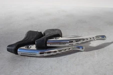 New Old Stock Shimano 600EX Brake Levers (Non-Aero) BL-6208 Black Hoods READ