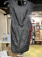Windsor Black Laced Minidress Size Small 