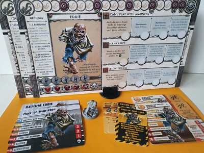 PIECE OF MIND Eddie - Iron Maiden Zombicide 2nd  + Undead or Alive Death May Die