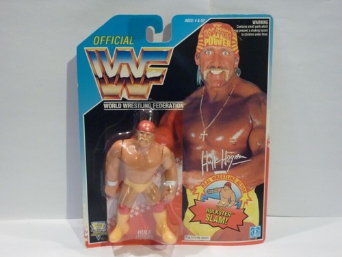 Hulk Hogan WWF - Hasbro 1992 - Series 5 - MOC - Wr...