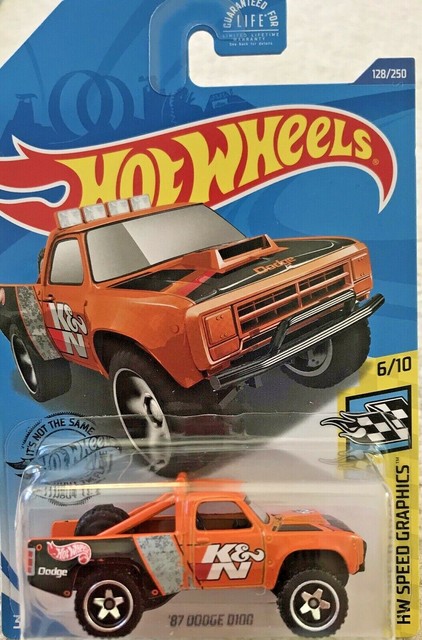 87 dodge d100 hot wheels