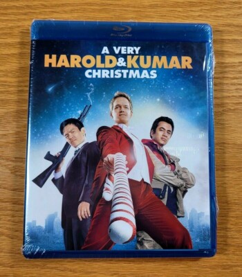 A Very Harold & Kumar Christmas (2012 Blu-ray Disc) Starring John Cho & Kal Penn