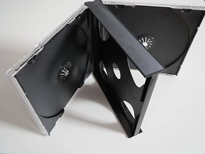 1 x multibox 2 CD Playstation 1 custodie scatola vuote case PS1 NUOVO