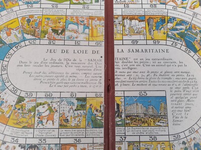 ANCIEN JEU DE l'oie et jeu de dames EUR 19,00 - FR