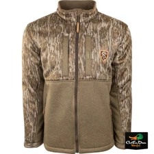 DRAKE NON-TYPICAL SILENCER DOUBLE IMPACT FULL ZIP JACKET CAMO AGION ACTIVE XL