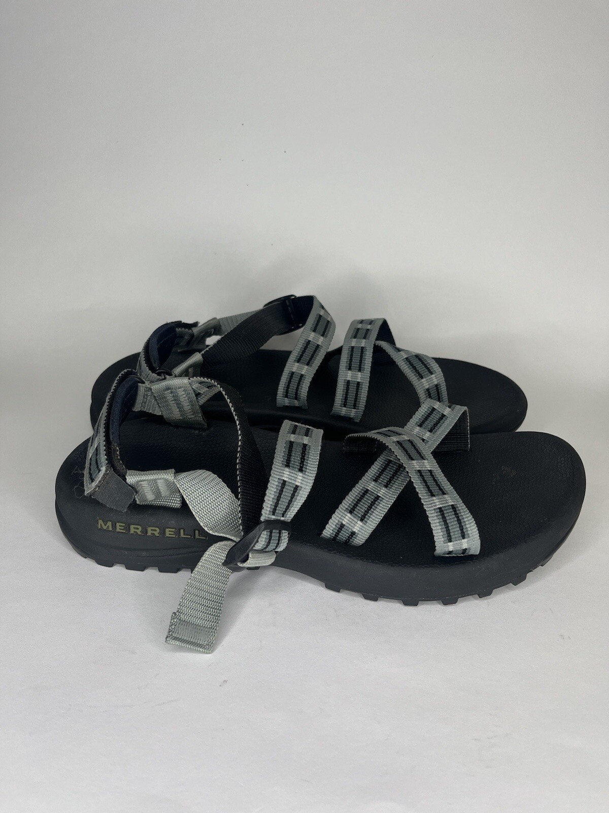 Merrell Sandali Sportivi Donna Taglia 10 Cinturino alla Caviglia Multicolore Tessuto Escursionismo Passeggiata